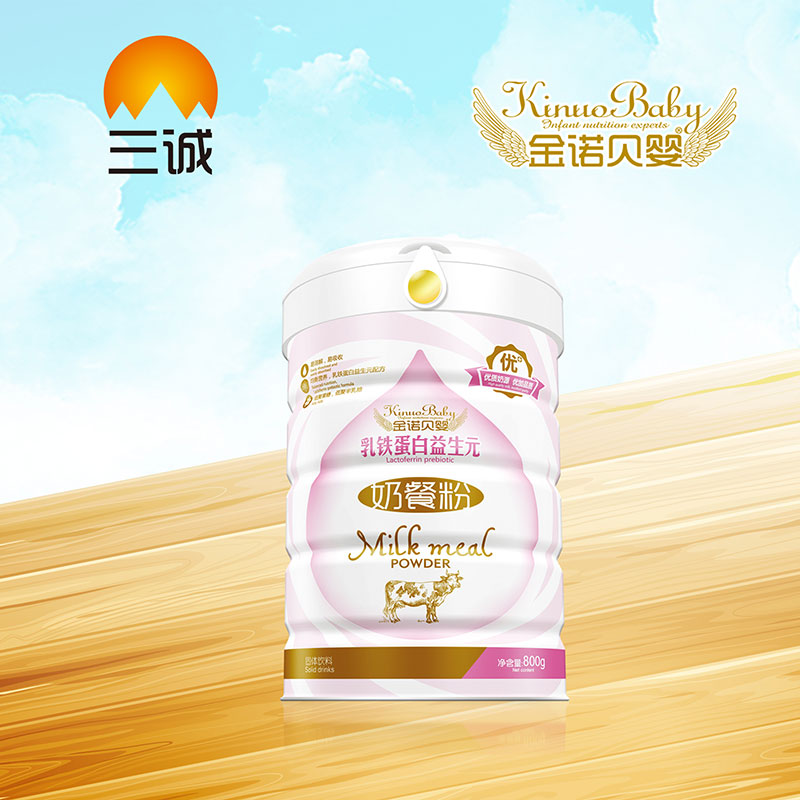 金諾貝嬰乳鐵蛋白益生元奶餐粉