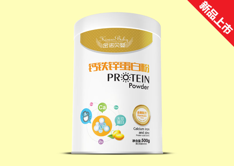 金諾貝嬰蛋白粉鐵聽-鈣鐵鋅