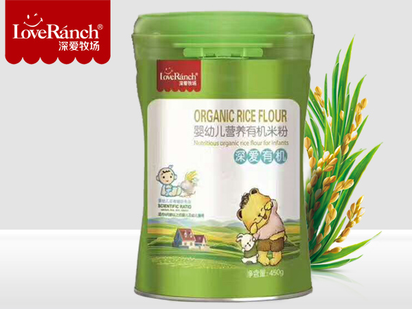嬰幼兒營養有機米粉