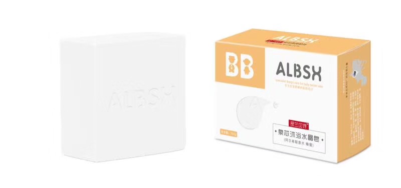 ALBSH愛蘭貝詩泉芯沐浴水晶皂