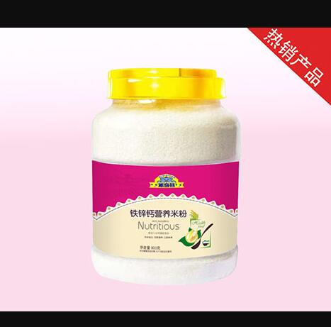 米奇熊鐵鋅鈣營養米粉