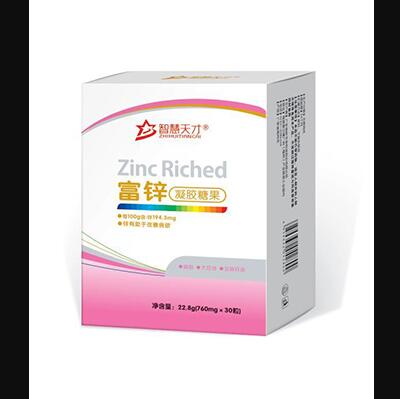 智慧天才富鋅凝膠糖果