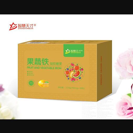 智慧天才果蔬鐵凝膠糖果