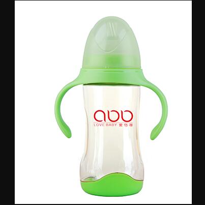愛佰蓓奶瓶PPSU300綠色