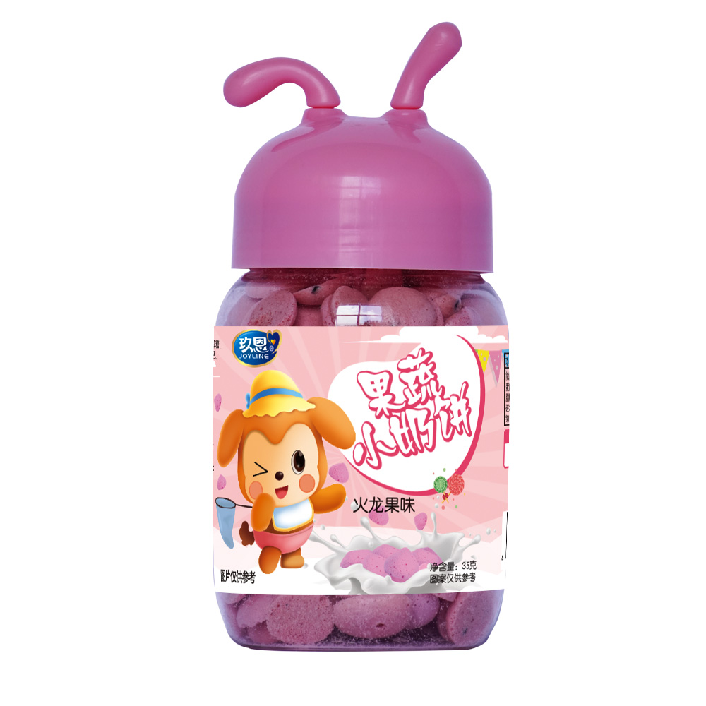 玖恩果蔬小奶餅火龍果味