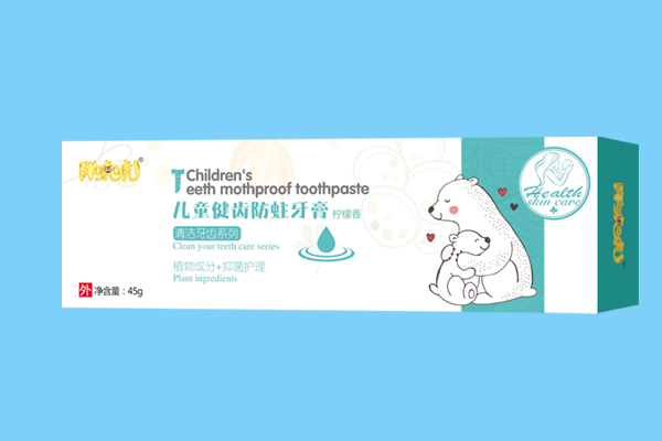 胖唬唬兒童健齒防蛀牙膏