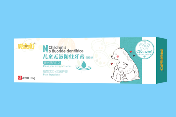 胖唬唬無氟防蛀牙膏