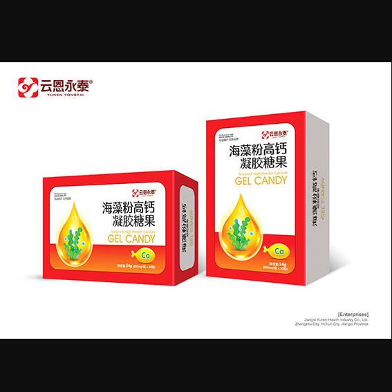 云恩永泰海藻粉高鈣凝膠糖果