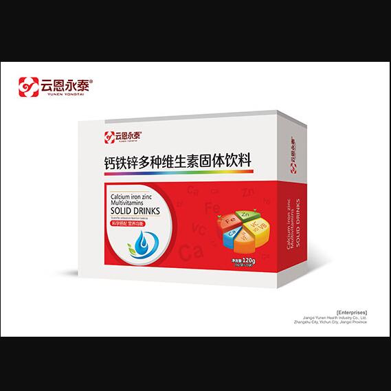 云恩永泰鈣鐵鋅鍋中維生素固體飲料