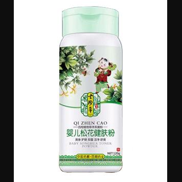 七珍草嬰兒松花健膚粉