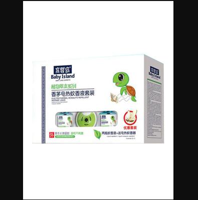 育嬰島香茅電熱蚊香液套裝