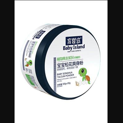 育嬰島寶寶松花爽身粉