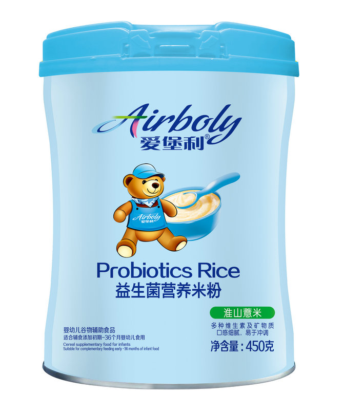 愛堡利淮山薏米益生菌奶營養(yǎng)米粉