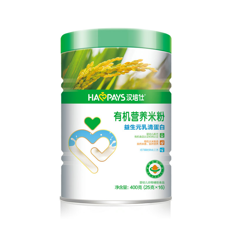漢培仕鐵聽—有機(jī)米粉(益生元乳清蛋白)