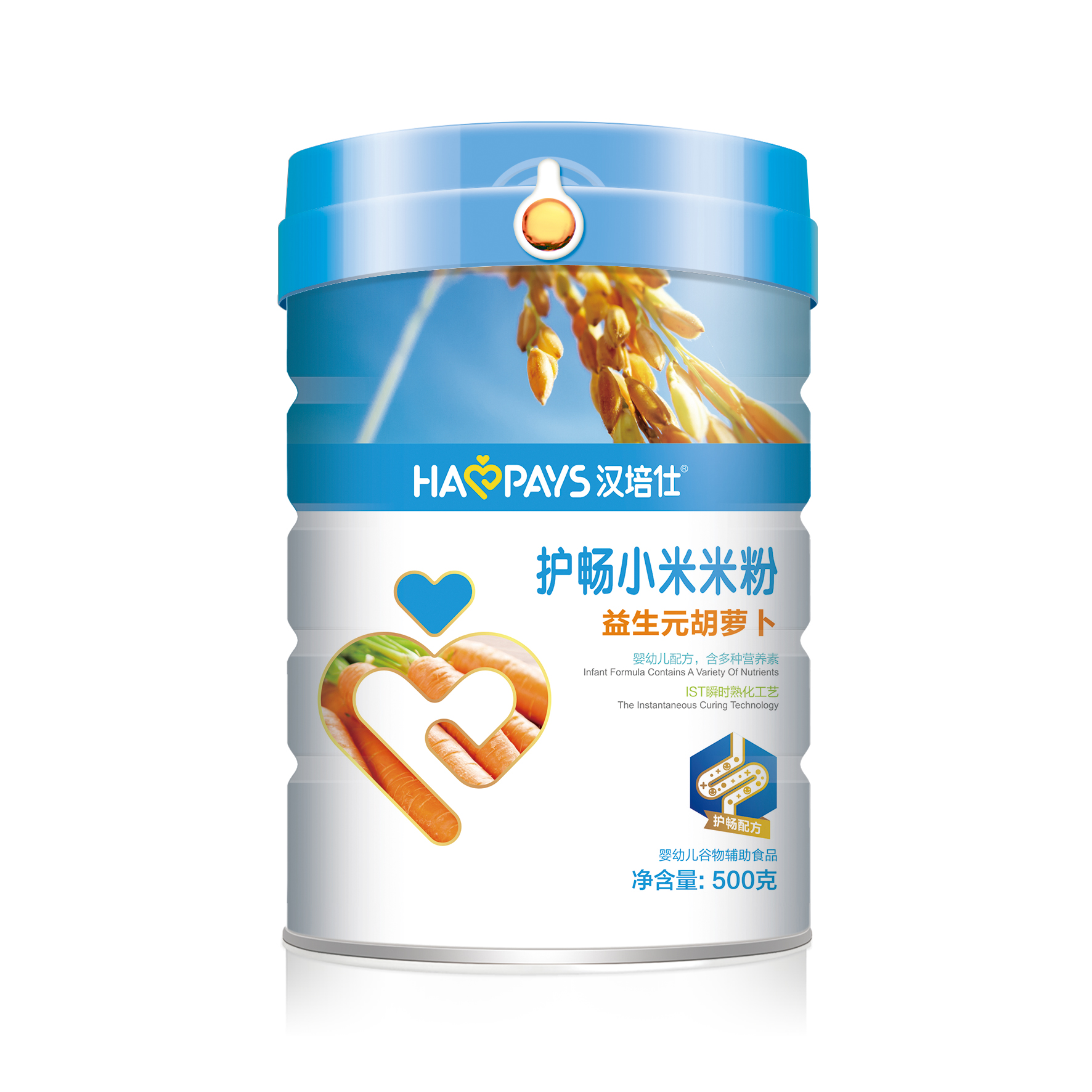 漢培仕鐵聽—護暢小米米粉(益生元胡蘿卜)