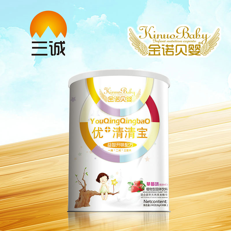 金諾貝嬰優清清寶益智開味配方桶裝