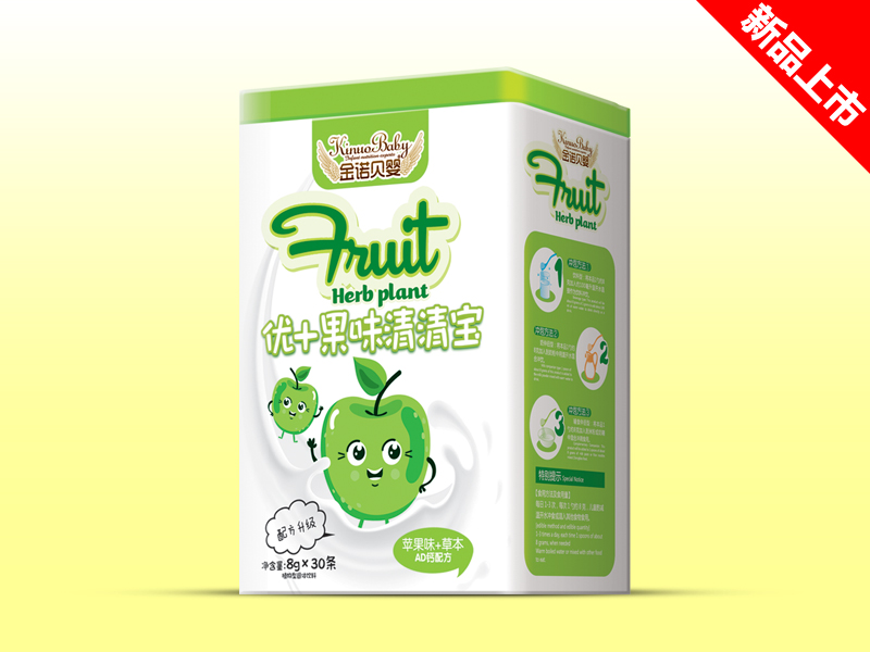 金諾貝嬰優(yōu)果味清清寶蘋(píng)果味