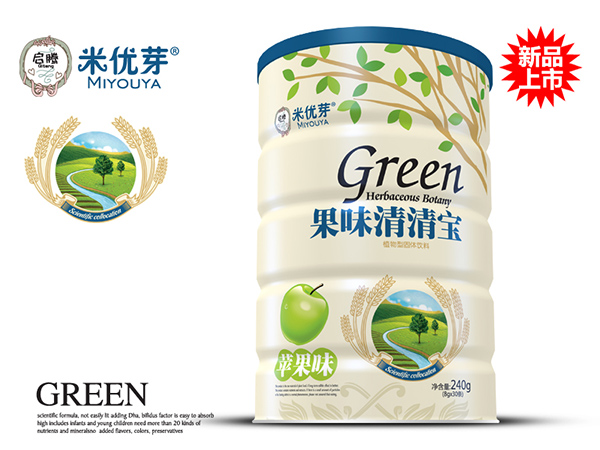 啟騰蘋(píng)果味果味清清寶聽(tīng)裝