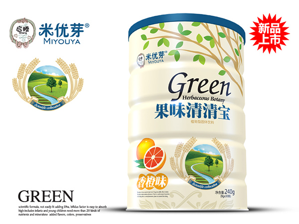 啟騰香橙味果味清清寶聽裝