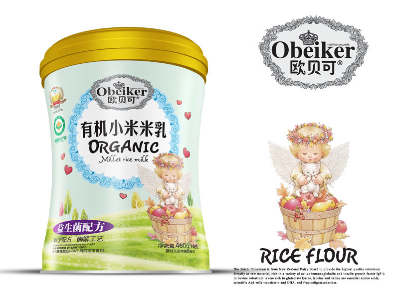 歐貝可有機小米米乳益生菌配方