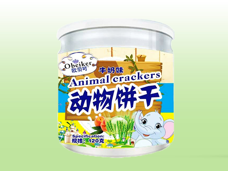 歐貝可牛奶味動(dòng)物餅干
