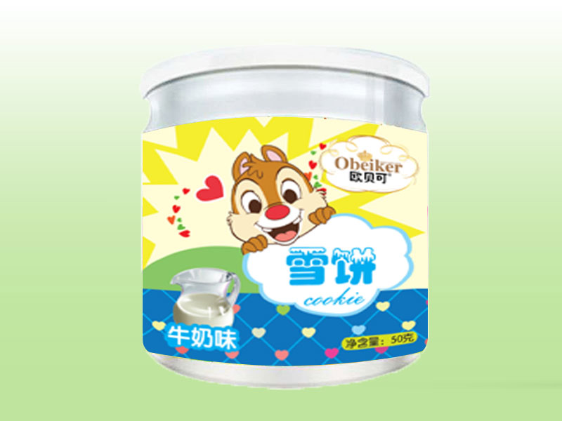 歐貝可牛奶味雪餅