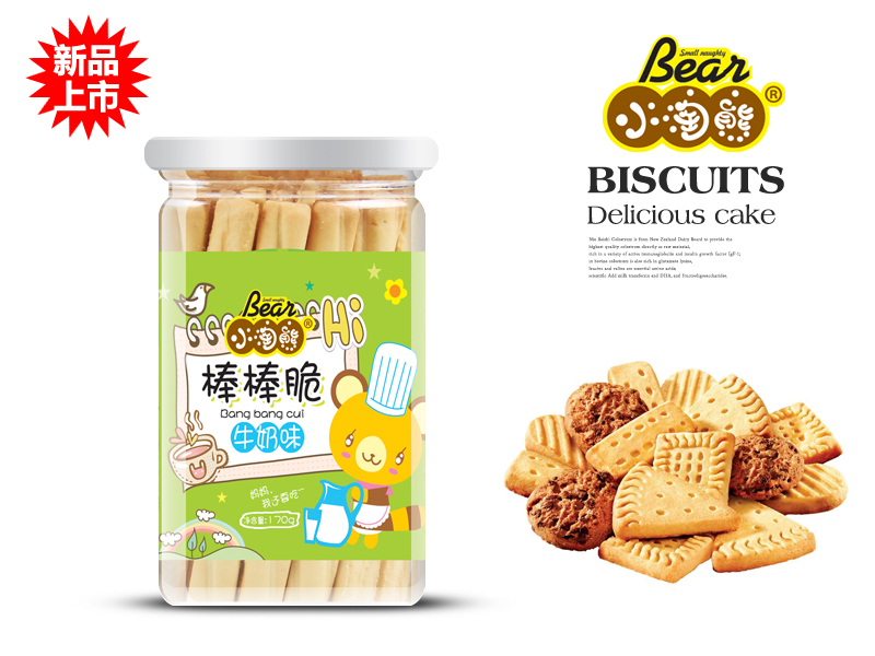 小淘熊棒棒脆-牛奶味
