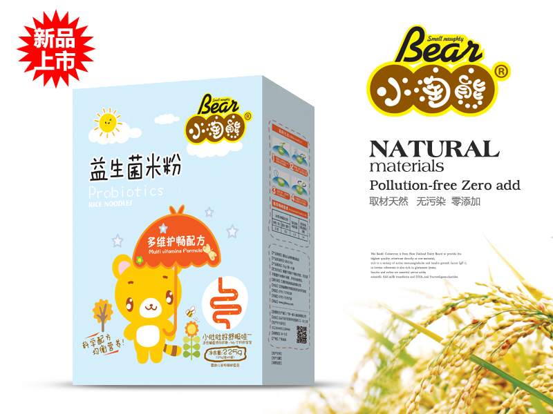 小淘熊益生菌米粉多維護暢