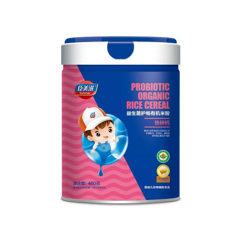 臣美滋益生菌護(hù)暢有機(jī)米粉鐵鋅鈣