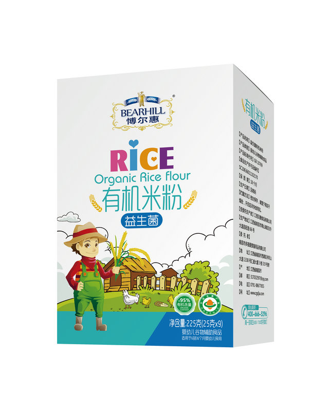 博爾慧益生菌有機米粉盒裝