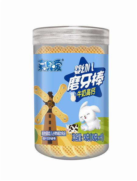 嘉貝愛牛奶高鈣磨牙棒