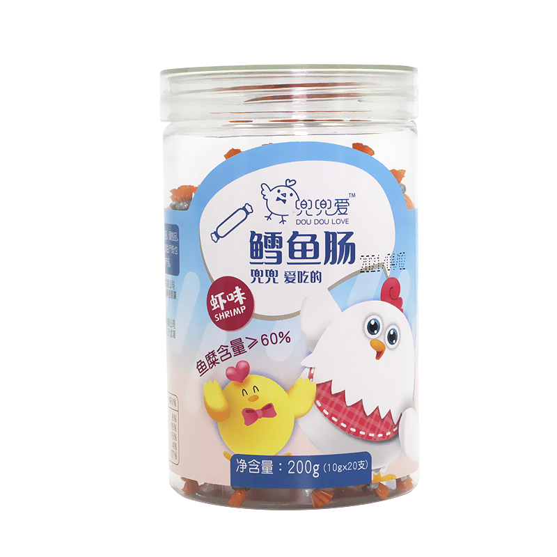 兜兜愛鱈魚腸 200g蝦味