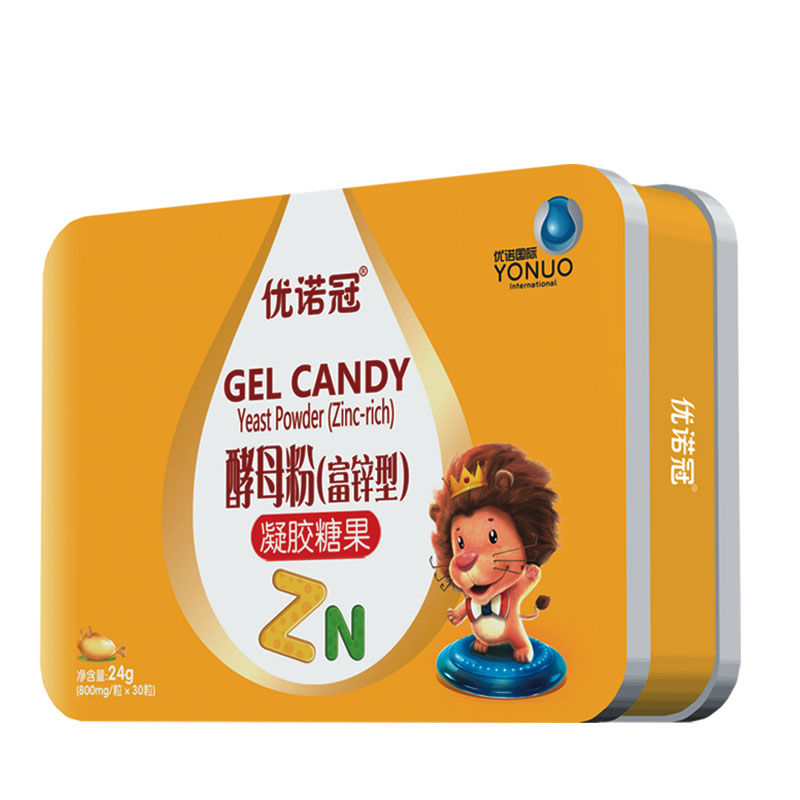 優(yōu)諾冠酵母粉凝膠糖果