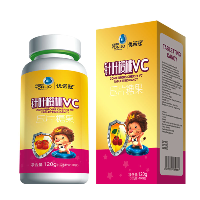 優諾冠針葉櫻桃VC壓片糖果