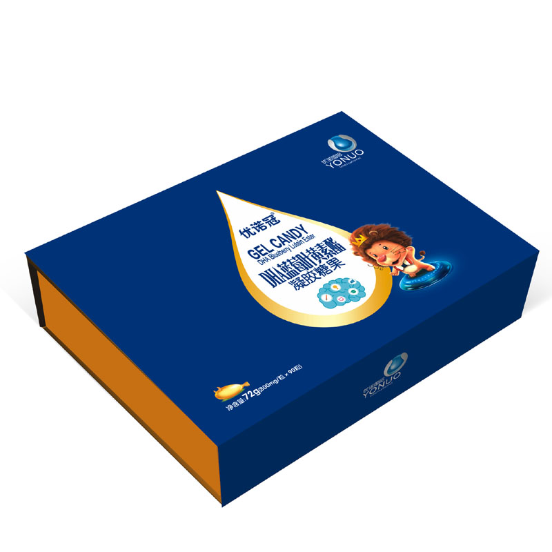 優諾冠藍莓葉黃素脂凝膠糖果