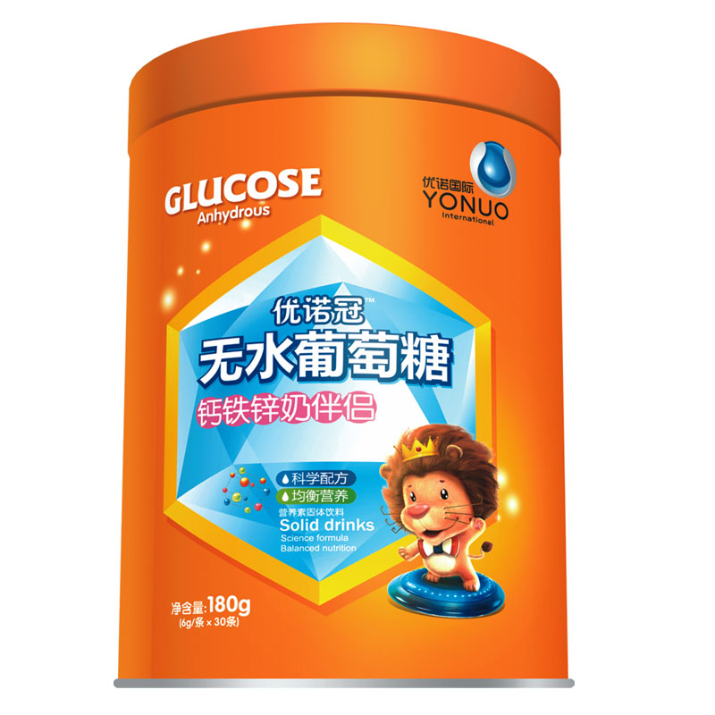優諾冠鈣鐵鋅奶伴侶無水葡萄糖