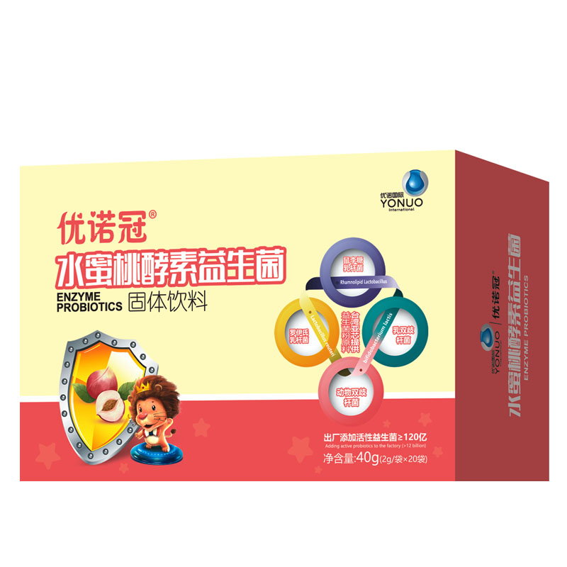 優(yōu)諾冠水蜜桃酵素益生菌