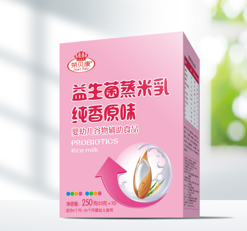 榮貝康益生菌蒸米乳盒裝純香原味