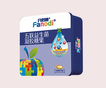 凡諾迪五聯益生菌凝膠糖果