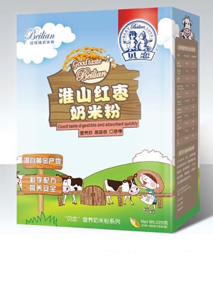 貝戀淮山紅棗奶米粉