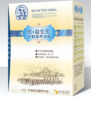 貝戀優(yōu)+益生元護暢營養(yǎng)米粉