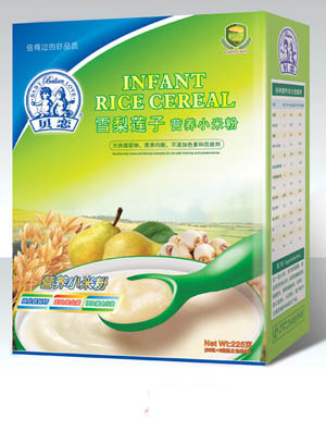 貝戀雪梨蓮子營養(yǎng)小米粉