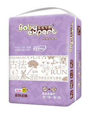 寶寶專家親膚安睡環(huán)腰紙尿褲XL20