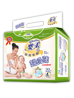 寶寶專家超級(jí)薄嬰兒紙尿片L碼22片