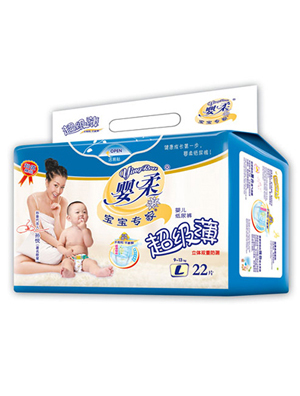 寶寶專家超級(jí)薄嬰兒紙尿褲L碼22片
