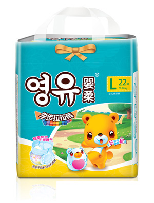 嬰柔學(xué)步拉拉褲L碼22片