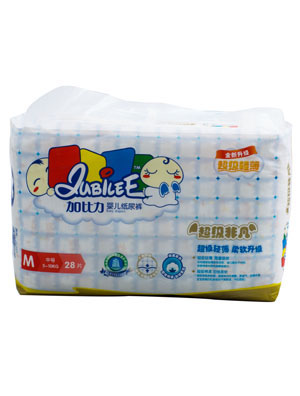 加比力超級非凡嬰兒紙尿褲M碼28片