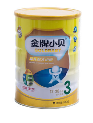 加比力幼兒配方奶粉3段900g聽裝