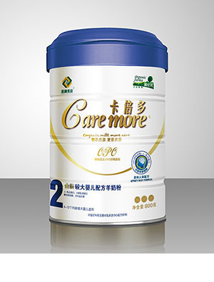 卡倍多opo金裝較大嬰兒配方羊奶粉2段