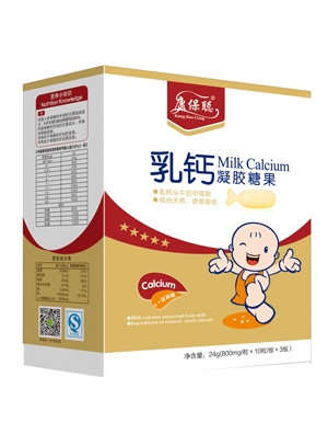 康保聰乳鈣凝膠糖果豎